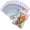50pcs-5.5x7.8 Inch, variant on 100 count Holographic Mylar Bags, Sealable Odor Proof Foil Pouch Bag with Clear Window, Small Bussiness Packaging Supplies (2.4 x 4 Inch)