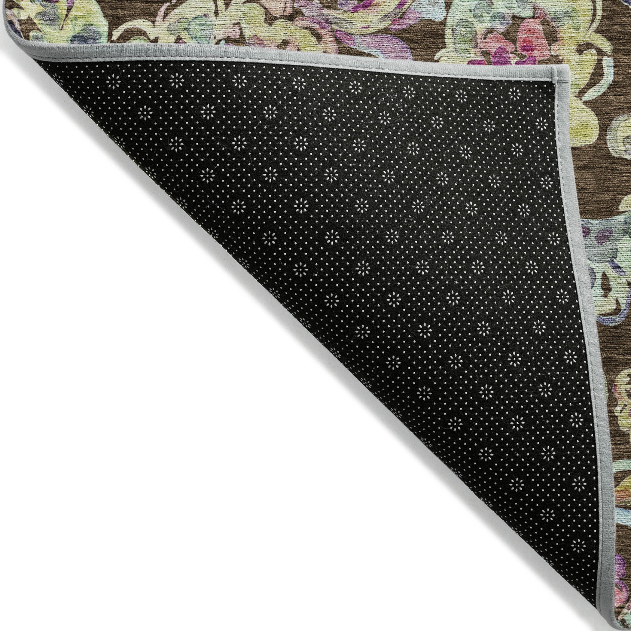 Addison Rugs Chantille Indoor/Outdoor Transitional Paisley Chocolate Washable Runner Rug, 2'3" x 7'6"