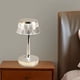 thumbnail image 3 of Lámpara de con forma de hongo para el hogar, elegante, decorativa, para sala de estar, junto a la cama, con control táctil, lámpara de - Plata Sunnimix lámpara de escritorio de acrílico, 3 of 8