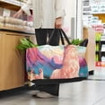 thumbnail image 6 of Alpaca Foldable Reusable Oxford Cloth Laundry Basket - Large Capacity Shopping Basket, Laundry Bag, Toy Basket, 6 of 7