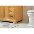 thumbnail image 5 of Elegant Decor Americana 32" Aluminum MDF Single Bathroom Vanity in Natural Wood, 5 of 8