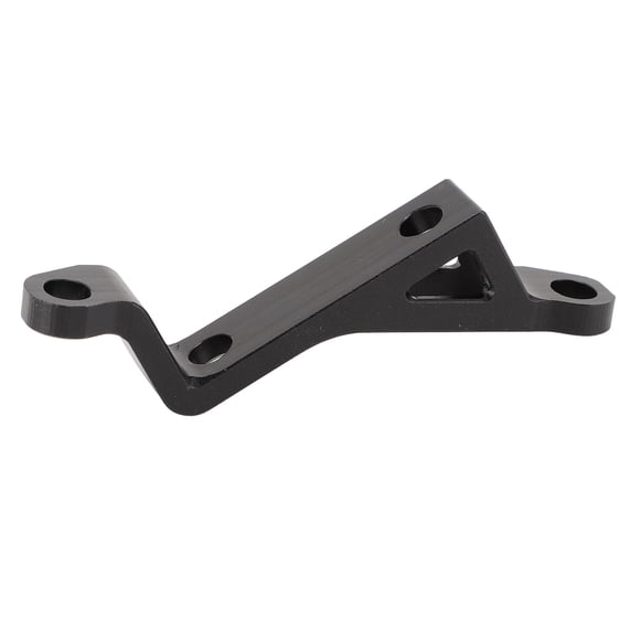 Flat Mount To Post Mount Brake Adapter, 74mm To 34mm Anodized Disc Brake Adapter Aluminum Alloy Rugged Construction  for 160 180 Discs