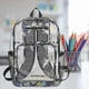 thumbnail image 1 of Mochila Stadium transparente - Bolsa transparente de PVC de gran capacidad de 46x14x32cm para correr, fitness y deportes al aire libre, 1 of 6