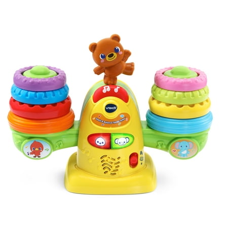 VTech Stack and Balance Teeter Totter, Great Teaching Toy for Toddlers