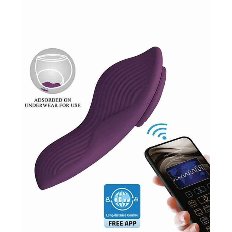 Pretty Love Mane Magnetic App-Controlled Panty Vibrator, Purple -  Walmart.com