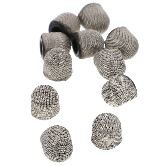 OATIPHO 10Pcs Capacitive Stylus Tips Replacement Grey Conductive Fiber Pen Nibs
