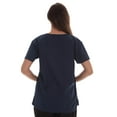 thumbnail image 3 of Just Love Solid Scrub Top for Women with Pockets and V-Neck - Comfortable and Professional Medical Uniform (Navy, 1X), 3 of 3