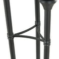 thumbnail image 5 of DecMode 3-Slot Black Metal Tall Floor Hurricane Lamp with 3 Posts and Round Base, 5 of 10