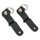 thumbnail image 1 of 2 correas de transformación de bolso Yuyangstore PU reutilizables Negro Anillos de correa de monedero, 1 of 8