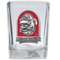 University of Georgia Square Shot Glasses (Set of 2)