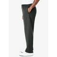 thumbnail image 3 of KingSize Men's Big & Tall Fleece Open-Bottom Sweatpants, 3 of 6
