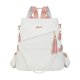 thumbnail image 3 of Mochila de cuero para mujer – Mochila de viaje impermeable antirrobo con borla, mochila informal de gran capacidad para el trabajo, la escuela, las compras y el uso diario., 3 of 6