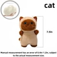 thumbnail image 4 of Siamese cat Plush Realistic Cat Stuffed Animal Cute Animal Plush Birthday Christmas Gift for Girlfriend, 4 of 4