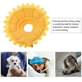 thumbnail image 3 of Herwey Collier de Protection pour Animaux, Collier de Récupération pour Animaux à la Mode Chiot Chien Chat, Protection de Sécurité Médicale pour Guérison des Plaies, 3 of 9