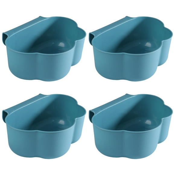 4pcs Hanging Trash Can Kitchen Cabinet Door Hanging Trash Bin Mini Garbage Container