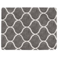 thumbnail image 1 of MAINSTAYS 48"x66" Grey and White Tufted Sanborn Shag Rug, 1 of 5