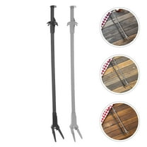 BESTYASH 4pcs Household Aquarium Tongs Plastic Extra Long Tools for Aquarium Cleaning Tasks