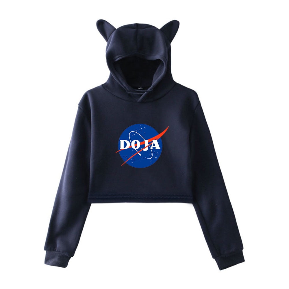 Cropped nasa hoodie sale