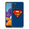 thumbnail image 1 of Head Case Designs Officially Licensed Superman DC Comics Logos Classic Soft Gel Case Compatible with Samsung Galaxy A21 (2020), 1 of 7