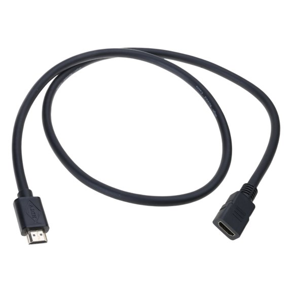 HDMI2.0 Extension Cable Male to Female Cable for 4K60Hz HDRs and 3D Content for Various Devices