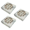 thumbnail image 4 of Paper Chocolate Packaging Box Cookie grids Packaging Box, Boxes for Celebration Birthday Carnival Marble, 4 of 9