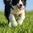 thumbnail image 4 of Disposable Dog Boots for Paw Protection, with Adjustable Self-Adhesive Bandage, for Outdoor & Indoor Walking 3*6In, 4 of 6