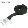 thumbnail image 4 of Uxcell 1.07ft Cam Buckle Tie Down Lashing Strap Polypropylene Black 2pcs, 4 of 6