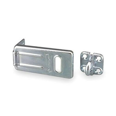 Master Coded Notebook Lock - MASTER LOCK 702D Hasp, Steel, Zinc Plated, 1-1/4 In. W