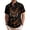 Dark Animal14, variant on Mens Hawaiian Shirt Animal Short Sleeve Button Up Beach Shirts Summer Resort Clothes for Travel Vacation