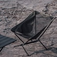 thumbnail image 3 of Silla de campamento plegable  para mochileros en la Negro Sharpla  asiento de pícnic, 3 of 8