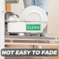 thumbnail image 4 of KAKOWELY 2Pcs Dishwasher Magnet Clean Dirty Sign Pattern Washing Machine Laundry Sign Magnet for Home,7.09X"X1.97"X0.39", 4 of 5