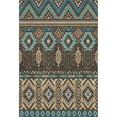 thumbnail image 2 of Addison Rugs Mayfield Premium Machine Washable Transitional Aztec Brown Rectangle Rug, 8' x 10', 2 of 7