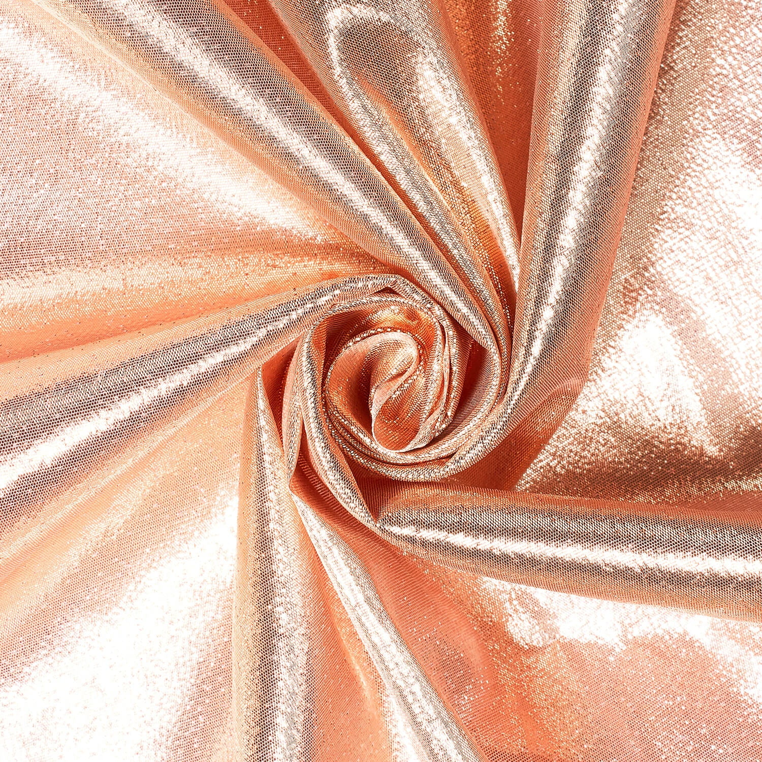 Soft Tissue Lamé - Copper - Fabric by the Yard