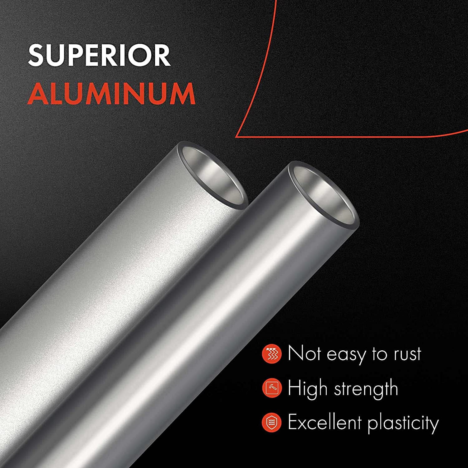 A-Premium Front Side A/C Liquid Line Hose Assembly Compatible with Audi Q7 2007-2015 & Volkswagen Touareg 2006-2010, 3.0L 3.6L 4.2L 4.9L 5.0L, Condenser to Evaporator, Without Orifice Tube