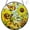 Butterfly Sunflower, variant on Paw Print Suncatcher Stained Glass Window Hanging - Paw Print Stained Glass Suncatchers for Windows - Sun Catchers Indoor Window Catcher with Hooks and Chain - Dog Memorial Gifts for Mom Grandma