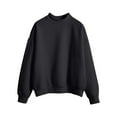 thumbnail image 3 of Garbnen Long Sleeve Shirts for Boys Crewneck Black Girl Shirts Basic Fall Preppy Sweatshirts for Teen Girls Trendy, 3 of 4