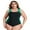Green, variant on Anwell Plus Size Swimsuit for Womens Modest Sport Swimwear Racerback One Piece Bath Suit