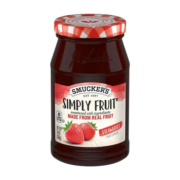 Smucker's Simply Fruit Strawberry Spreadable Fruit 10-oz. (Pack of 5)