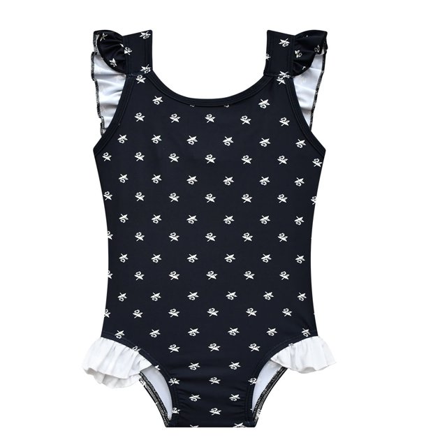2023 miércoles Addams traje de baño niños dos piezas miércoles traje de baño para niñas bebés verano niños trajes de baño 2-10 años 10-12T (Tag160) Gao Jinjia LED