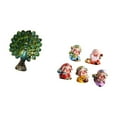 thumbnail image 5 of CarpNettore Elegant Peacock and God of Fortune Resin Sculpture Collection for Bedroom Office Living Room Bookshelf and New Year Desk Party Decoration, 5 of 8