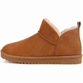 thumbnail image 1 of wonima44 Women's Winter Snow Mini Boots Classic Faux Fur Lined Warm Short Slip On Ankle Boots Gift, 1 of 1