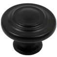 thumbnail image 4 of Charlotte Cabinet Knob, 1-3/8 Inches, Matte Black by Stone Harbor Hardware, 4 of 4