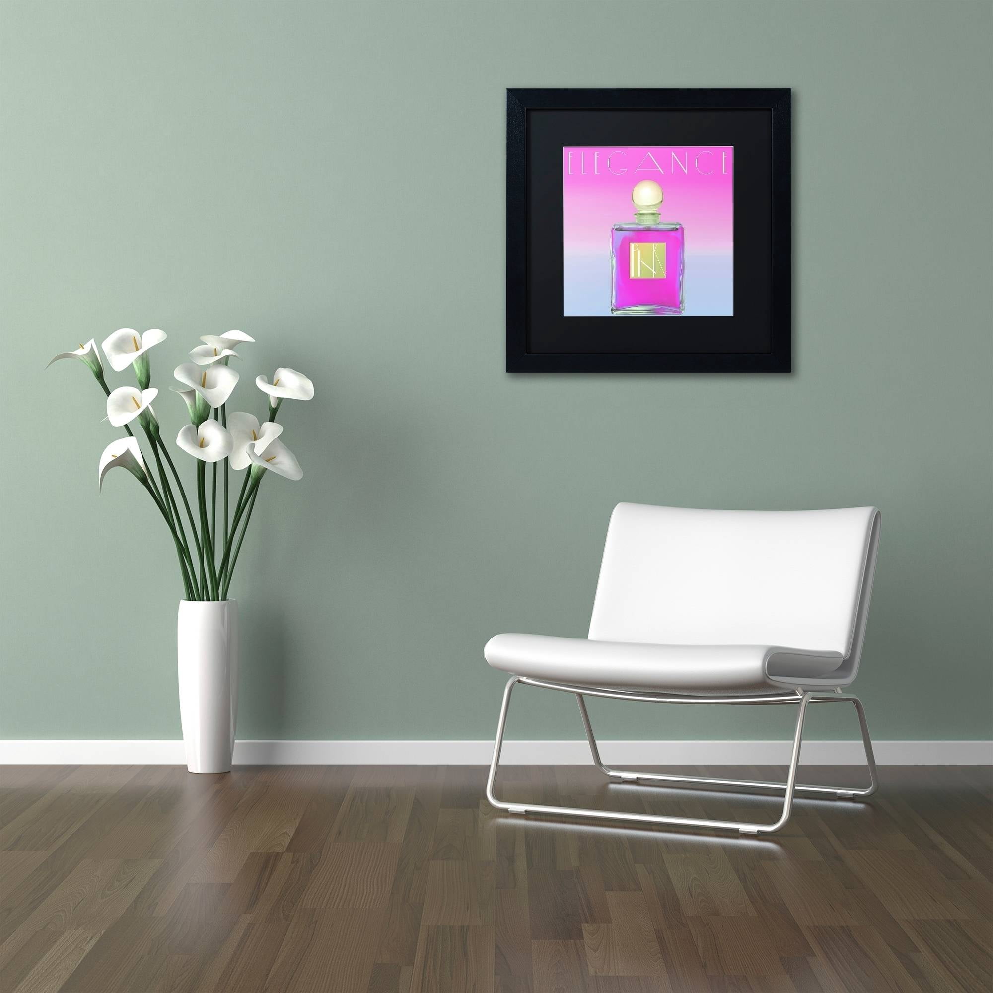 Trademark Fine Art "Colored Scents III" Canvas Art by Color Bakery Black Matte, Black Frame