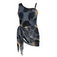 thumbnail image 6 of Tutolipy Abstract Leopard Print Sun Protection Girls Swimsuit, Polyester Material Removable Bra Girls One Piece Swimsuits for Swimwear 15-16 Years Old, 6 of 10