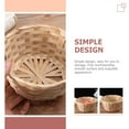 thumbnail image 5 of Rattan Easter Basket Set - 3 Woven Bowls for Snacks, Fruit, Candy & Eggs, 5 of 8