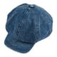 thumbnail image 2 of Gorra vaquera estilo vendedor de periódicos, estilo vintage, suave, de 8 paneles, para mujer y niña, plana, color azul., 2 of 8