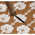 thumbnail image 3 of Vargottam Indoor/OutdoorRoundTablecloth 58 InchTablecloth With Umbrella Hole & Zip, Waterproof TableCloth, TableCovers For Backyard Table -Light Brown, 3 of 7