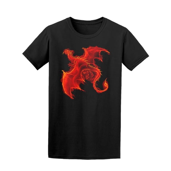 Flying Fire Dragon Tee Men's -Image by Shutterstock
