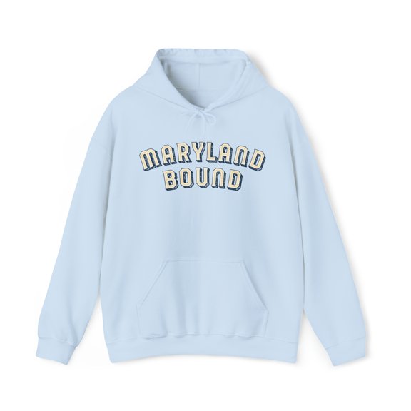 Moving to Maryland Hoodie, Gifts, Hooded Sweatshirt