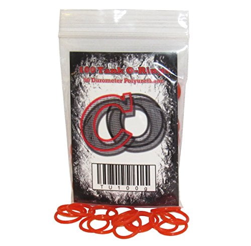 100 Polyurethane Co2 Hpa Tank Orings (90 Durometer) Red]